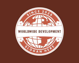 International Globe Map logo