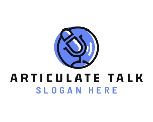 Podcast Talk Radio logo design