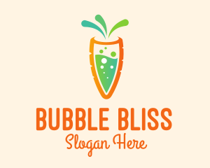 Carrot Juice Bubbles  logo