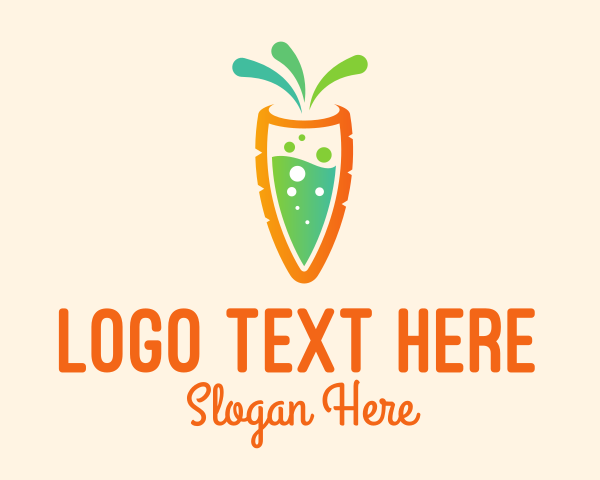 Carrot logo example 1