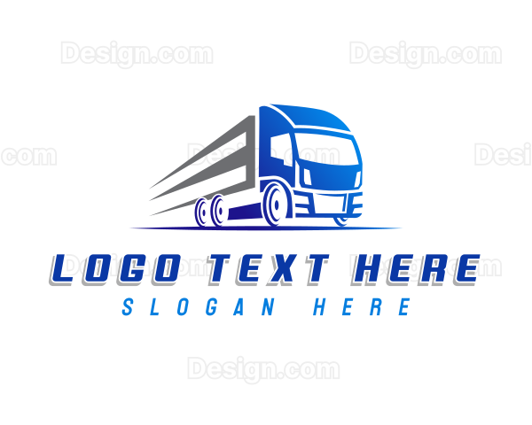 Truck Shipping Transport Logo