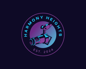 Microphone Singer Broadcast logo