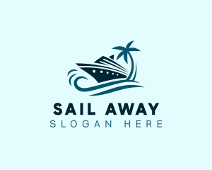 Cruise Vacation Sailing logo design