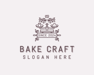 Floral Baking Pastry logo design