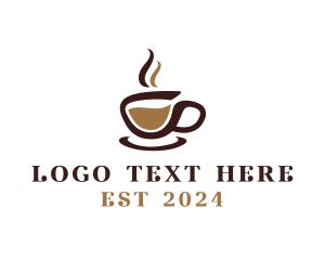 Coffee Cup Stroke  logo