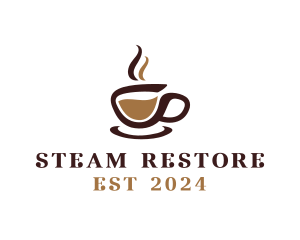 Coffee Cup Stroke  logo design