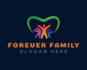 Family Heart Foundation logo design