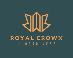 Abstract Crown Letter B logo