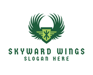 Logistics Fly Wing logo design