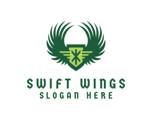 Logistics Fly Wing logo design