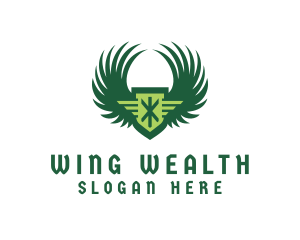 Logistics Fly Wing logo design