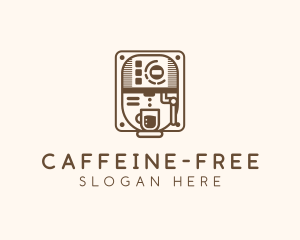 Coffee Maker Machine  logo design