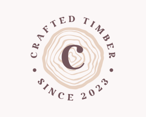 Carpentry Wooden Timber logo design