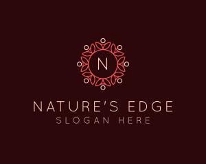 Nature Garden Flower  logo design