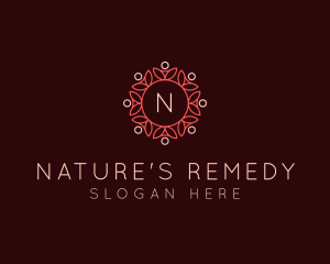 Nature Garden Flower  logo design