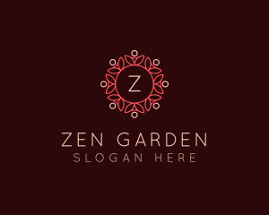 Nature Garden Flower  logo design