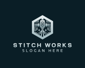 Laser Engraving Metalworks logo design