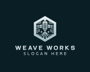 Laser Engraving Metalworks logo design