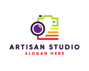 Camera Media Studio logo design