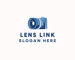 Digital Camera Lens logo design