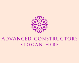 Flower Petal Garden logo design