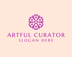 Flower Petal Garden logo design