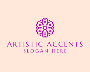 Flower Petal Garden logo design