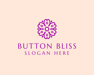 Flower Petal Garden logo design