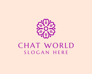 Flower Petal Garden logo design