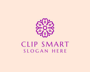 Flower Petal Garden logo design