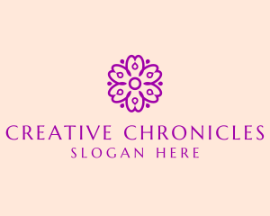 Flower Petal Garden logo design