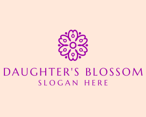 Flower Petal Garden logo design