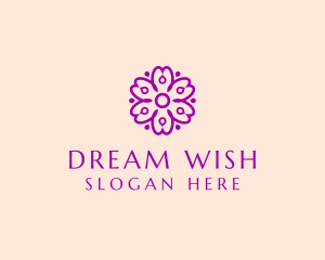 Flower Petal Garden logo design