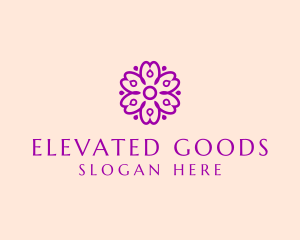 Flower Petal Garden logo design