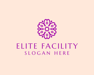 Flower Petal Garden logo design