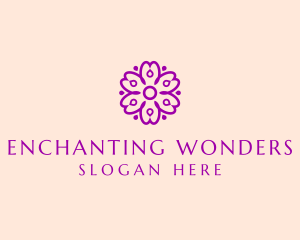 Flower Petal Garden logo design