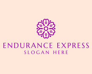 Flower Petal Garden logo design