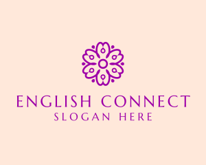 Flower Petal Garden logo design