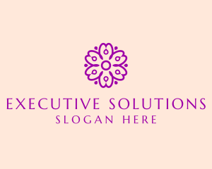 Flower Petal Garden logo design