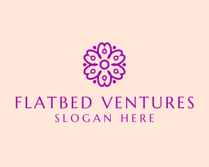 Flower Petal Garden logo design