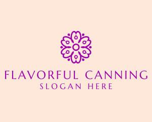 Flower Petal Garden logo design