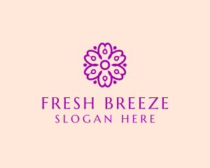 Flower Petal Garden logo design