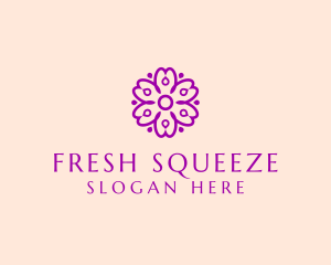 Flower Petal Garden logo design