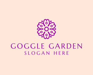 Flower Petal Garden logo design