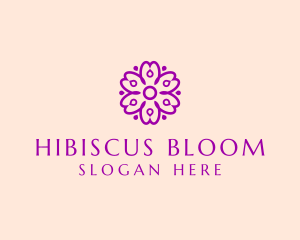 Flower Petal Garden logo design