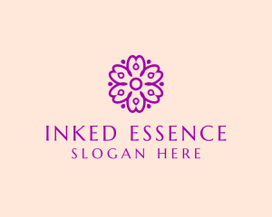 Flower Petal Garden logo design