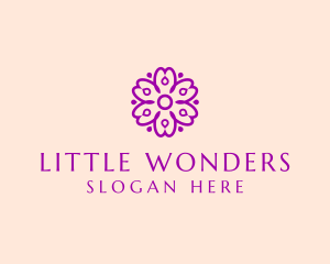 Flower Petal Garden logo design