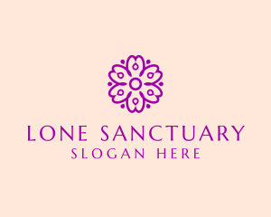 Flower Petal Garden logo design