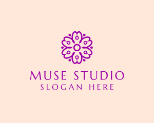 Flower Petal Garden logo design