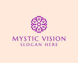 Flower Petal Garden logo design